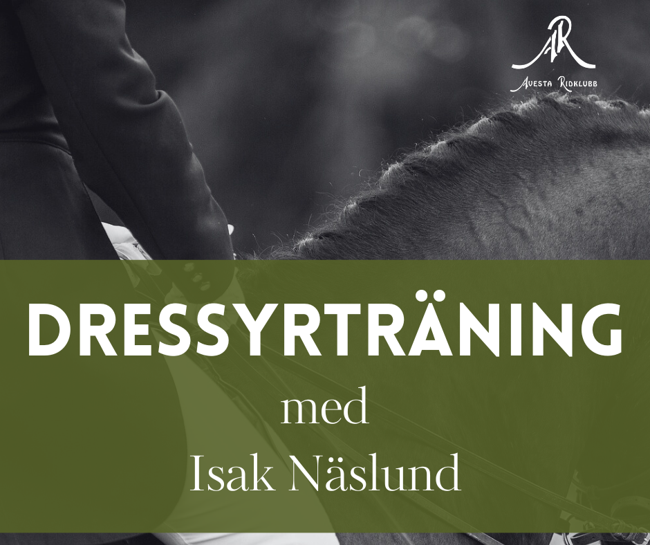 Dressyrträning_Isak Dressyrträning med Isak Näslund